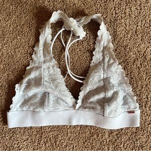 Victoria’s Secret PINK Lace Bralette Size small light blue